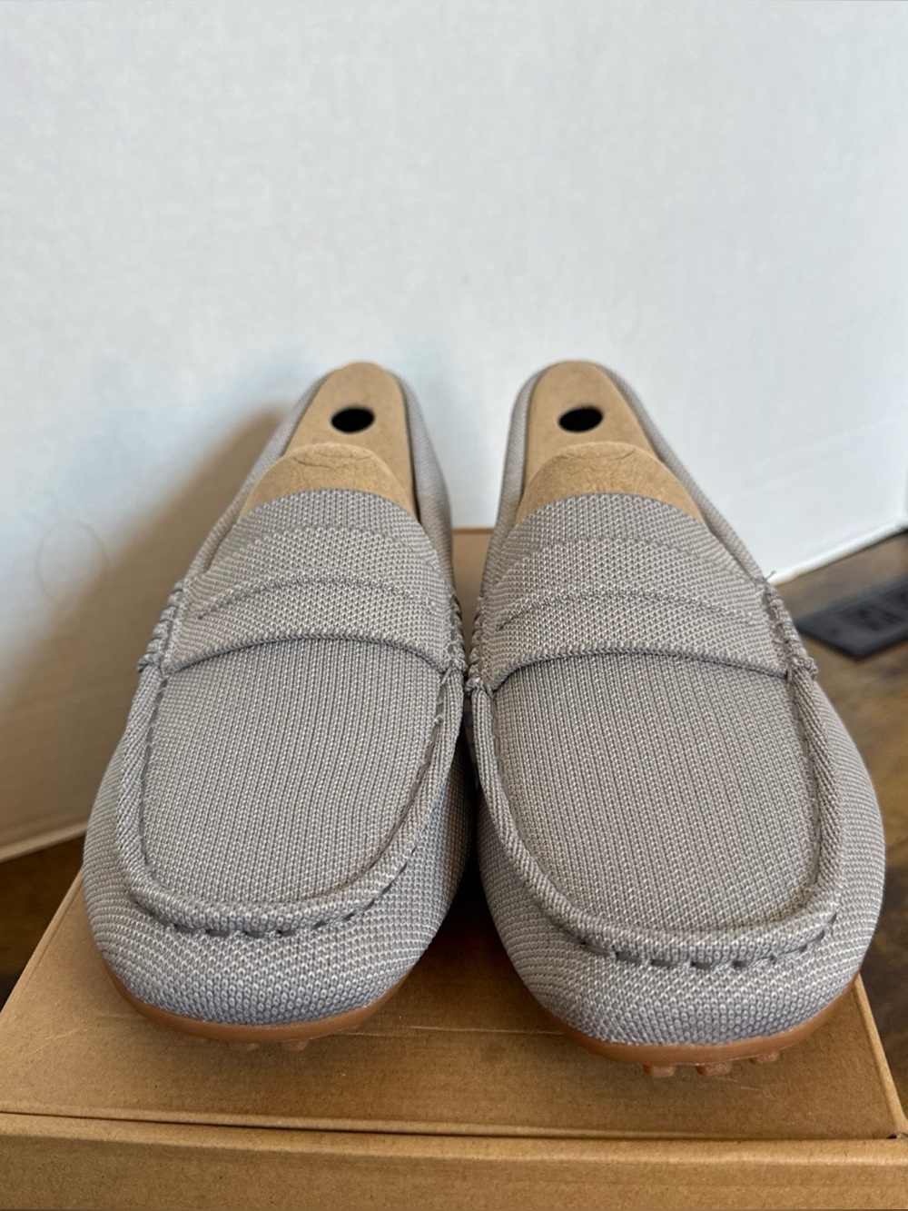 ROTHYS Rothy's Men’s The Driving Loafer Falcon Grey Gray  Size 10.5 NEW In Box